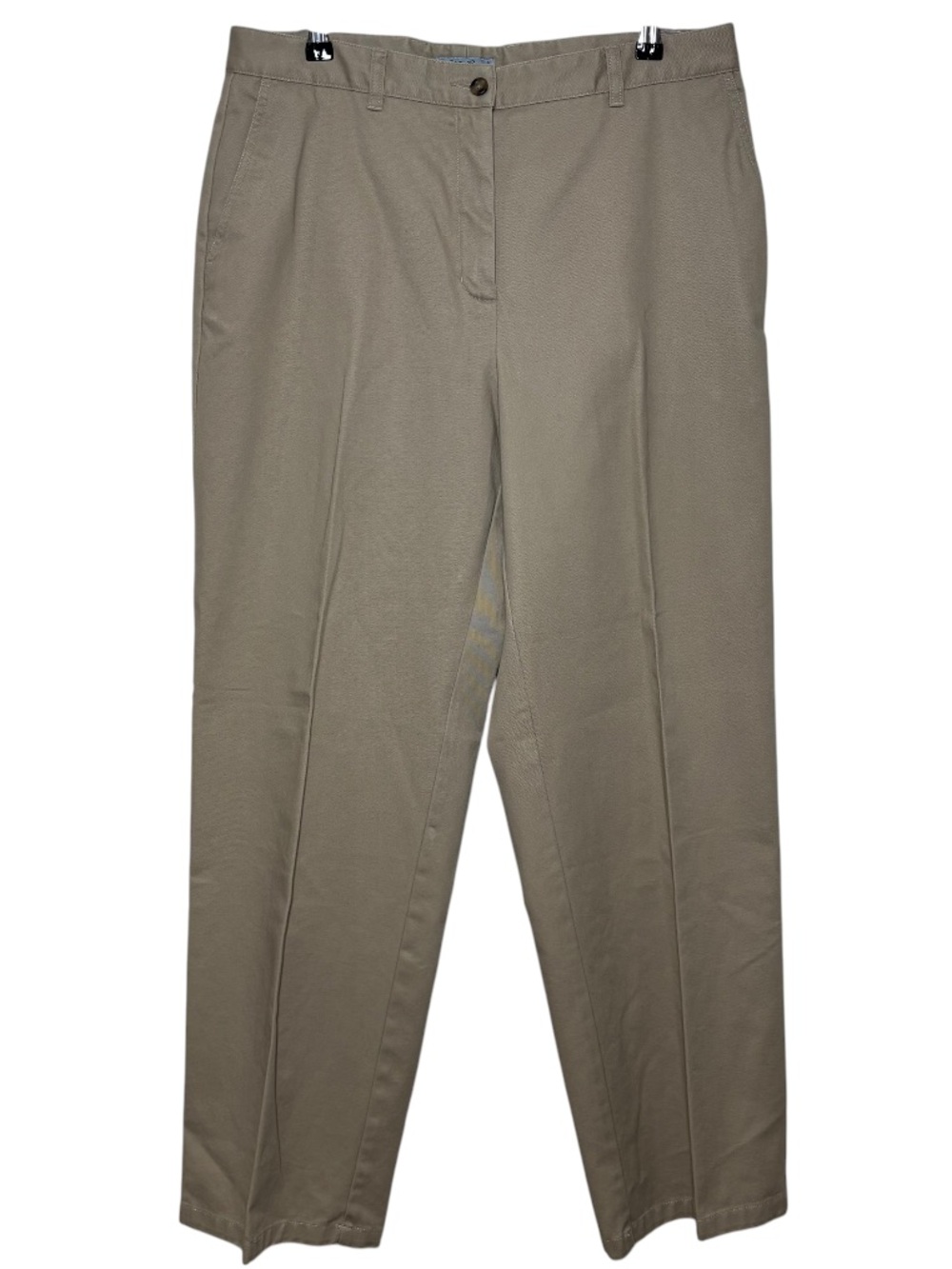 VTG Eddie Bauer Twill Relaxed Fit Men's Pants Size 14 Chino Classic Beige Cotton